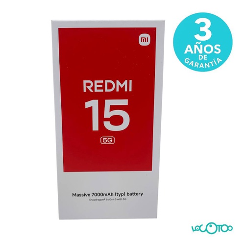 Smartphone XIAOMI REDMI 15 5G 6,9 '' 8 GB 2