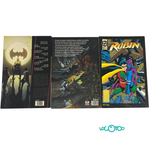 DC COMICS BATMAN, BATMAN DEMON, ROBIN