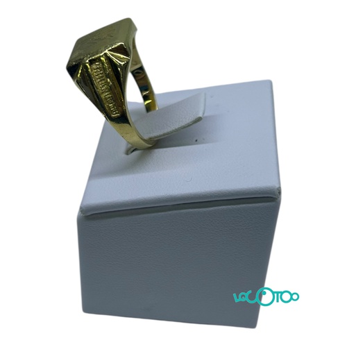 Anillo oro 18K con grabación 
