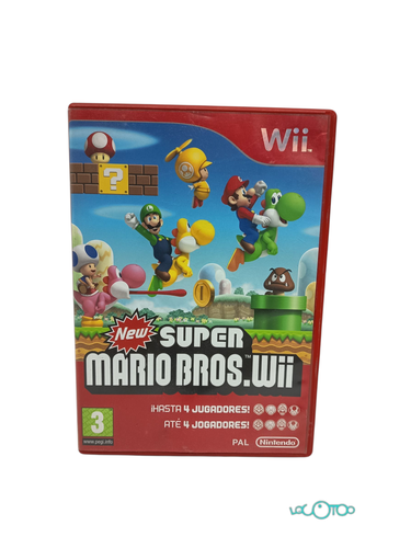 Videojuego NINTENDO WII NEW SUPER MARIO BRO