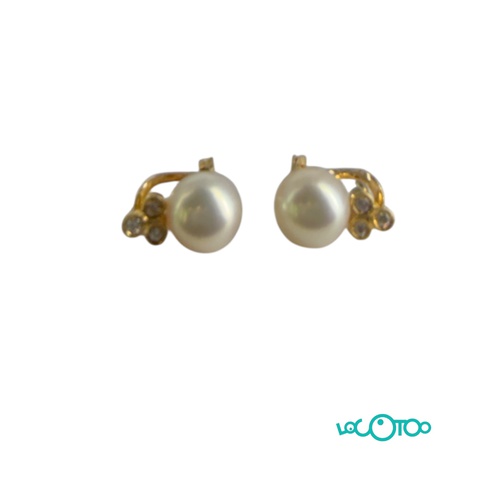 PENDIENTES ORO 18K CON PIEDRAS