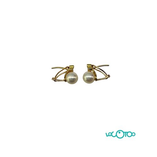 PENDIENTES ORO 18K CON PIEDRAS