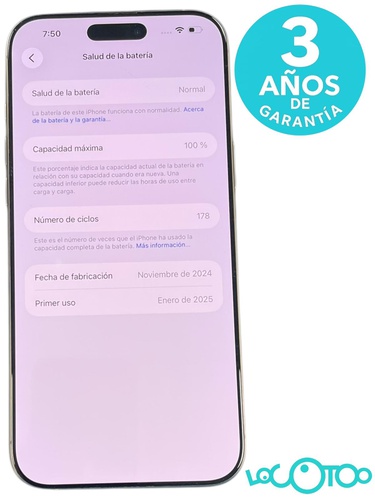  IPHONE 16 PRO MAX 256 GB 