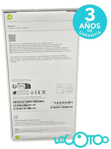 IPHONE 17  256 GB 