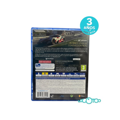 Videojuego SONY PS4 GRAN TURISMO SPORT