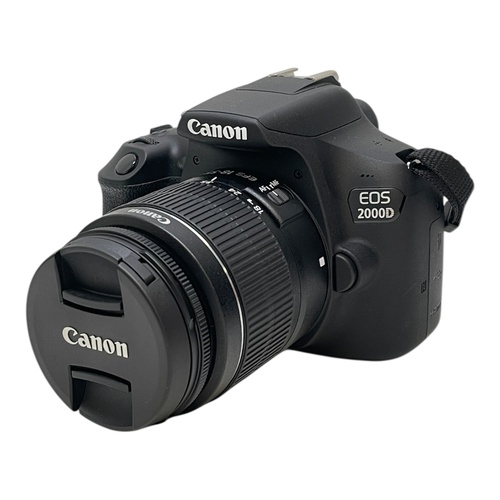 Cámara Réflex CANON EOS 2000D + EF-S 18-55M
