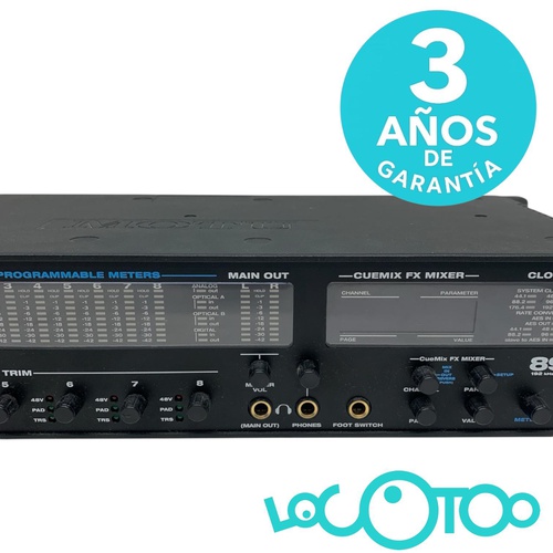 TARJETA DE SONIDO MOTU INTERFACE 896 MK3