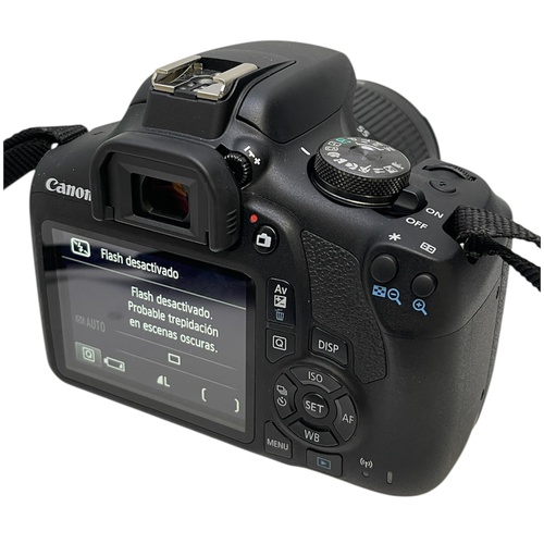 Cámara Réflex CANON EOS 2000D + EF-S 18-55M