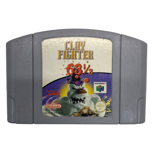 Videojuego NINTENDO 64 CLAY FIGHTER Nintend