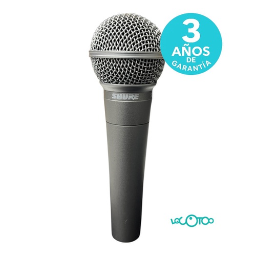Micrófono SHURE SM58 50TH ANNIVERSARY EDITI