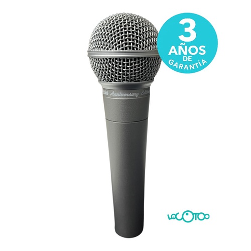 Micrófono SHURE SM58 50TH ANNIVERSARY EDITI