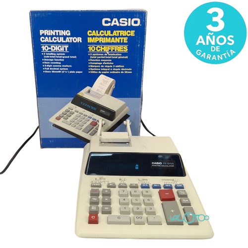 CALCULADORA CASIO 10-DIGIT FR-1015S