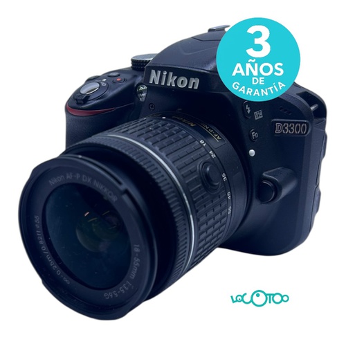 NIKON D3300 + 18-55MM 