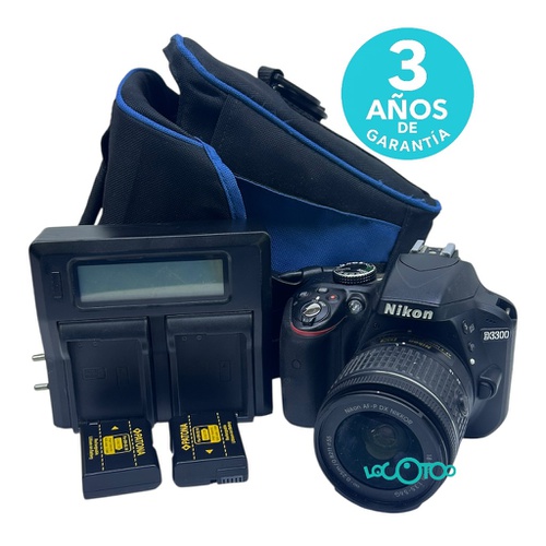 NIKON D3300 + 18-55MM 