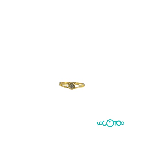 ANILLO no ORO 18K CON PIEDRAS
