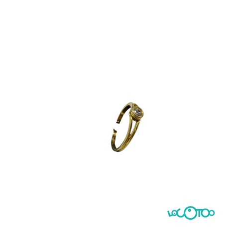 ANILLO no ORO 18K CON PIEDRAS