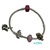 PULSERA PANDORA CON 5 CHARMS