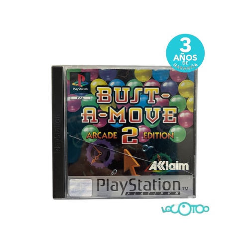 Videojuego SONY PS1 BUST A MOVE 2 ARCADE ED
