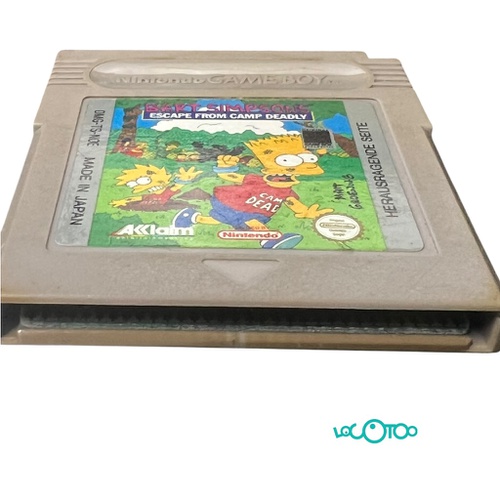 Videojuego NINTENDO GAMEBOY BART SIMPSONS E