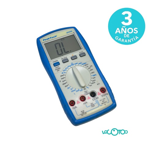 Multímetro PEAK TECH 2005 Digital