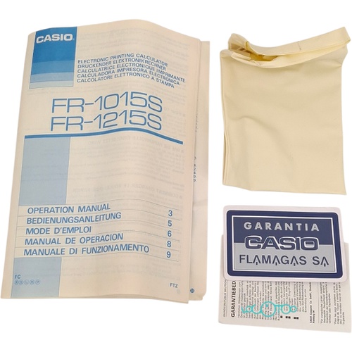 CALCULADORA CASIO 10-DIGIT FR-1015S