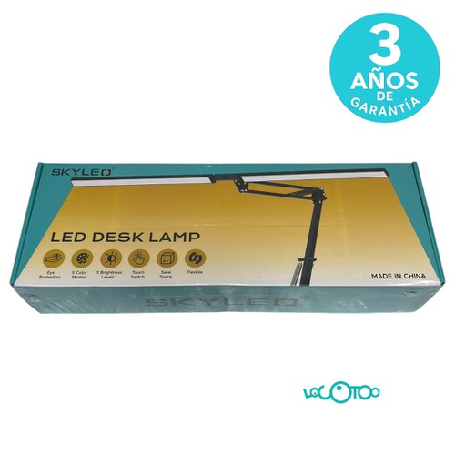 LÁMPARA ESCRITORIO LED SKYLEO AJUSTABLE