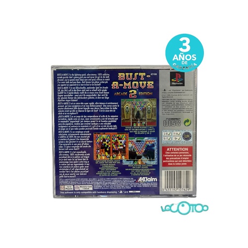 Videojuego SONY PS1 BUST A MOVE 2 ARCADE ED