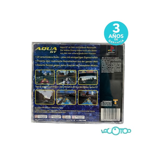 Videojuego SONY PS1 AQUA GT