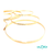 PULSERA ORO 18K SEMANARIO