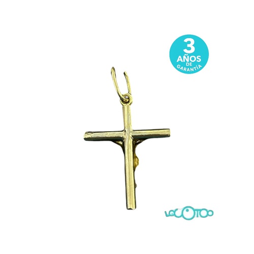Colgante Oro cruz cristo
