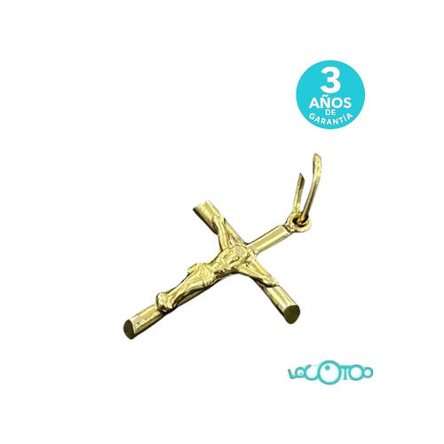 Colgante Oro cruz cristo