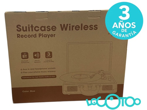 TOCADISCOS SUITCASE 