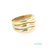 ANILLO ORO 18K TRES OROS (BLANCO, AMARILLO 