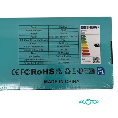 LÁMPARA ESCRITORIO LED SKYLEO AJUSTABLE