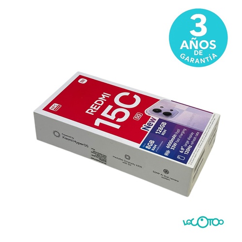 Smartphone REDMI 15C 5G Libre 6,9 '' 4 GB 1