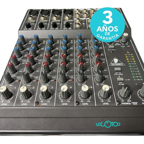 Mesa De Sonido BEHRINGER EURORACK MX 802A 8