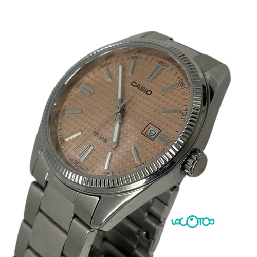 RELOJ CASIO PULSERA ROSA Y PLATEADO 39MM