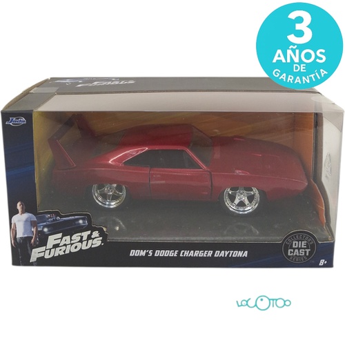 COCHE JADA FAST & FURIOUS DOM'S DODGE CHARG