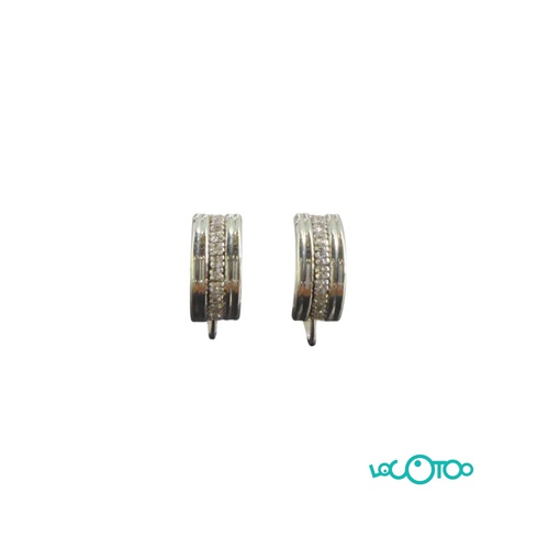 PENDIENTES ORO 18K CON PIEDRAS