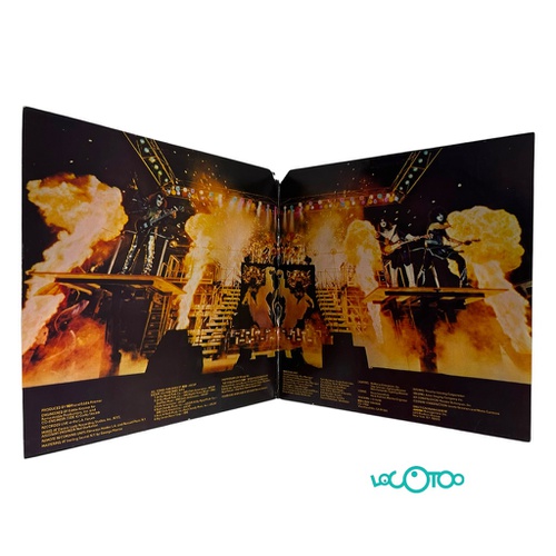 VINILO KISS ALIVE II HARD ROCK