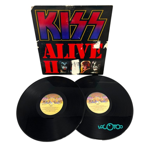 VINILO KISS ALIVE II HARD ROCK
