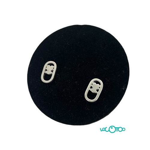 PENDIENTES OSO TOUS PLATA