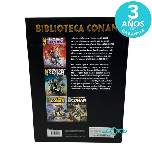 Comics NOVELA LA ESPADA SALVAJE DE CONAN 4: