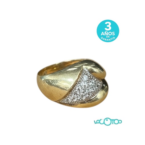 Anillo Oro ANILLO 12 PIEDRAS Talla 6 16,5mm