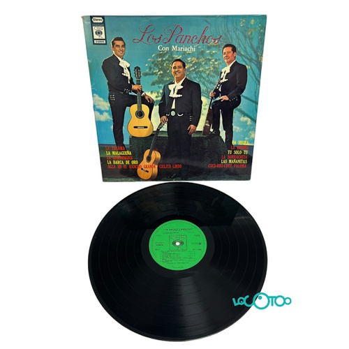 VINILO LOS PANCHOS CON MARIACHI CBS S52605
