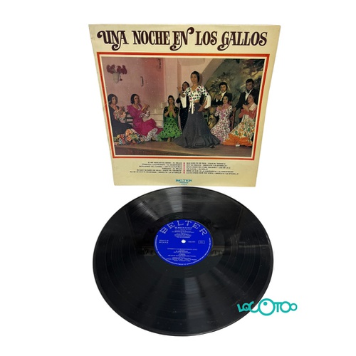 VINILO BELTER UNA NOCHE EN LOS GALLOS FLAME