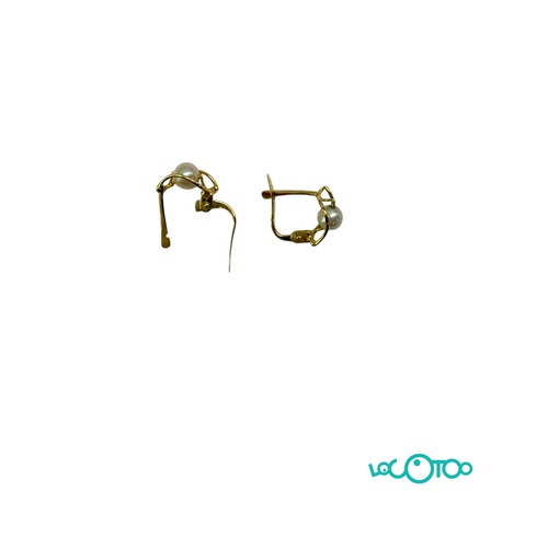 PENDIENTES ORO 18K CON PERLAS 