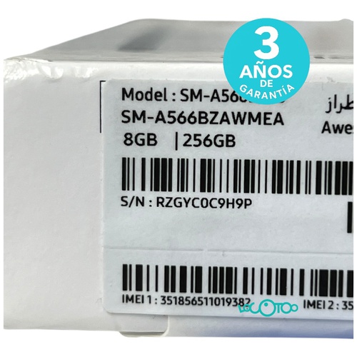 Smartphone SAMSUNG GALAXY A56 5G Libre 6,7 