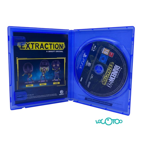  SONY PS4 RAINBOWS X SIEGE EXTRATION