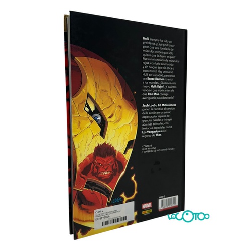 Comics SUPERHÉROESMARVEL HULK ROJO MARVEL M
